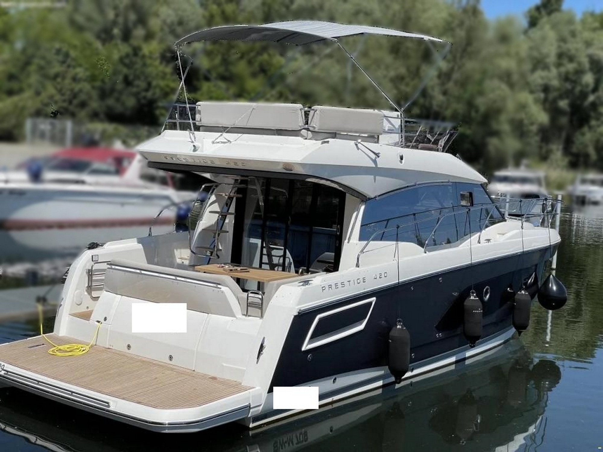 Prestige 420 Fly Motoryacht kaufen - HW Bootcenter - Bild 3